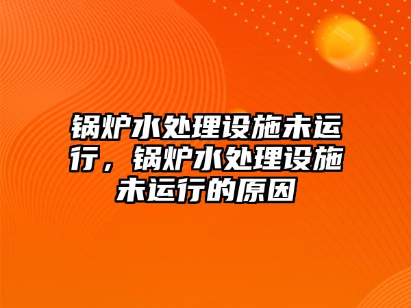 鍋爐水處理設(shè)施未運行，鍋爐水處理設(shè)施未運行的原因