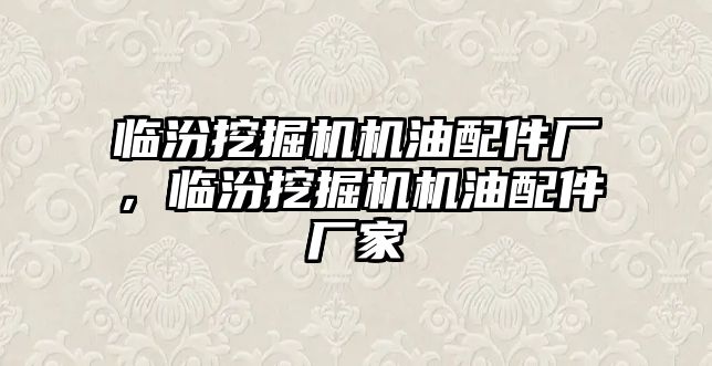 臨汾挖掘機(jī)機(jī)油配件廠，臨汾挖掘機(jī)機(jī)油配件廠家